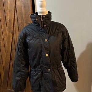 Vintage Jeunesse by Couloir Jacket Women's Size 6 Black w/ Snowflake Accent LNC